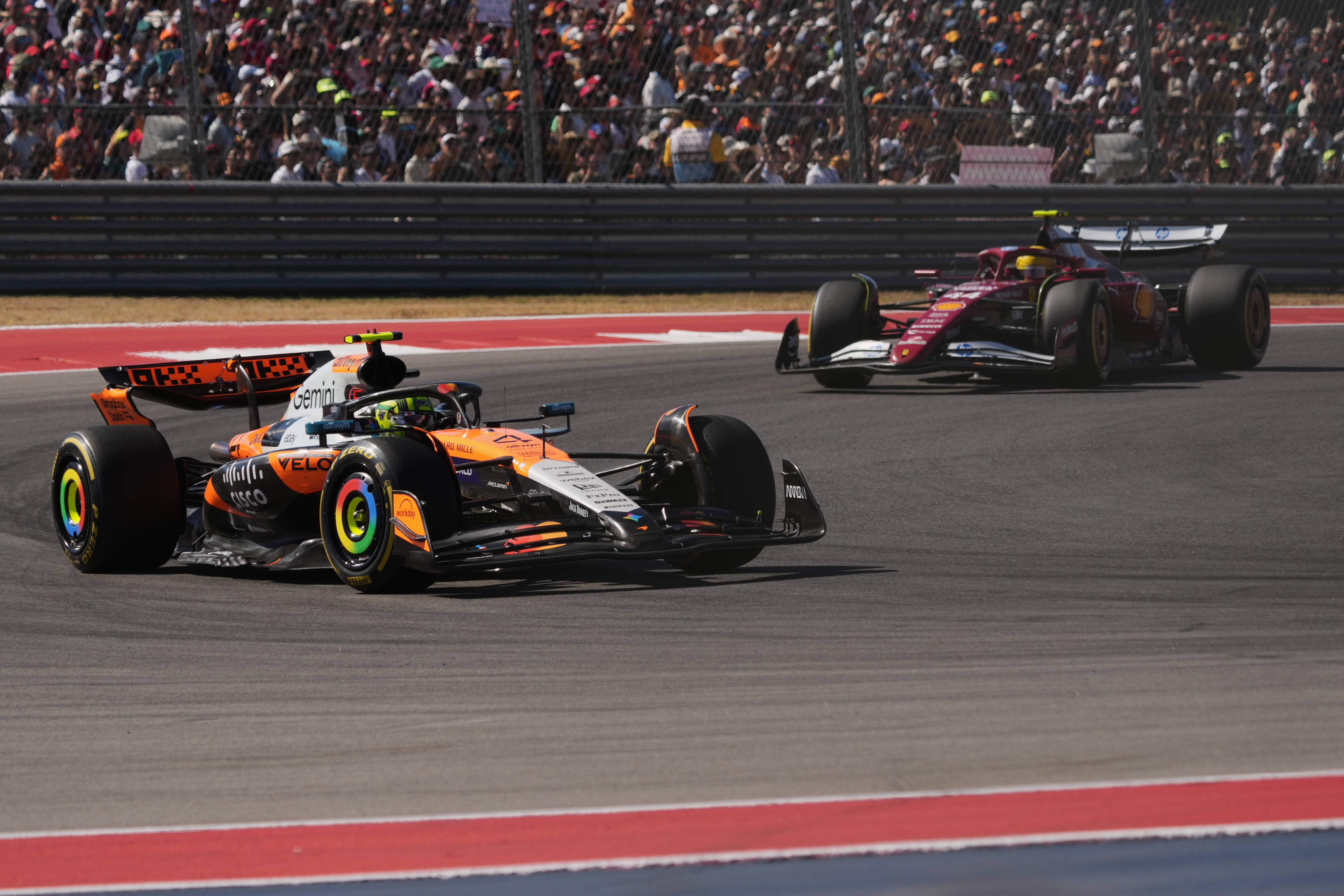 开云体育在线-迈凯伦碾压威廉姆斯,诺里斯刷新纪录